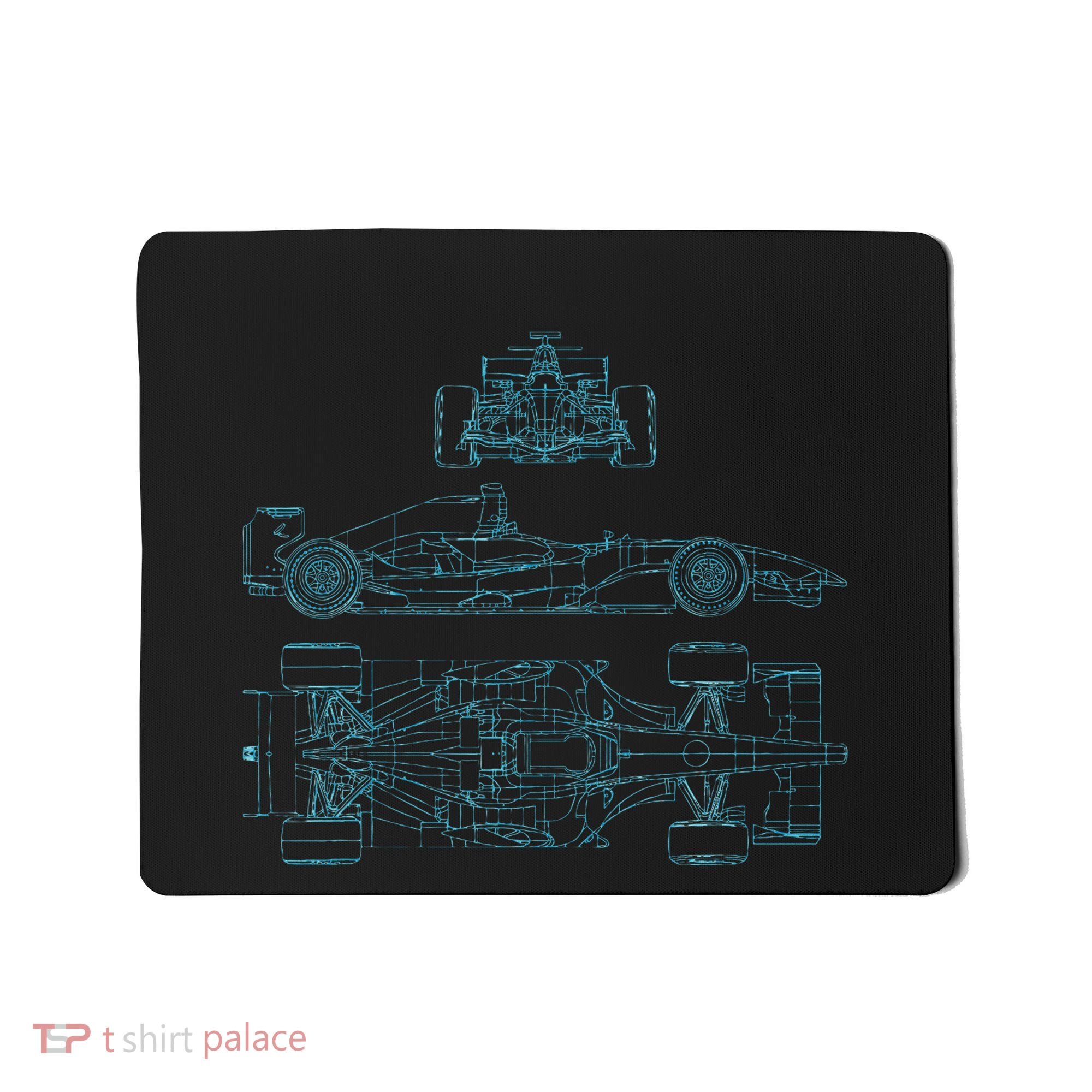 Formula Racecar Schematic Racing Formula Racecar Driver Mousepad
