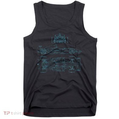 Formula Racecar Schematic Racing Formula Racecar Driver Tank Top
