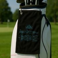 Formula Racecar Schematic Racing Formula Racecar Driver Golf Towel thumb 2