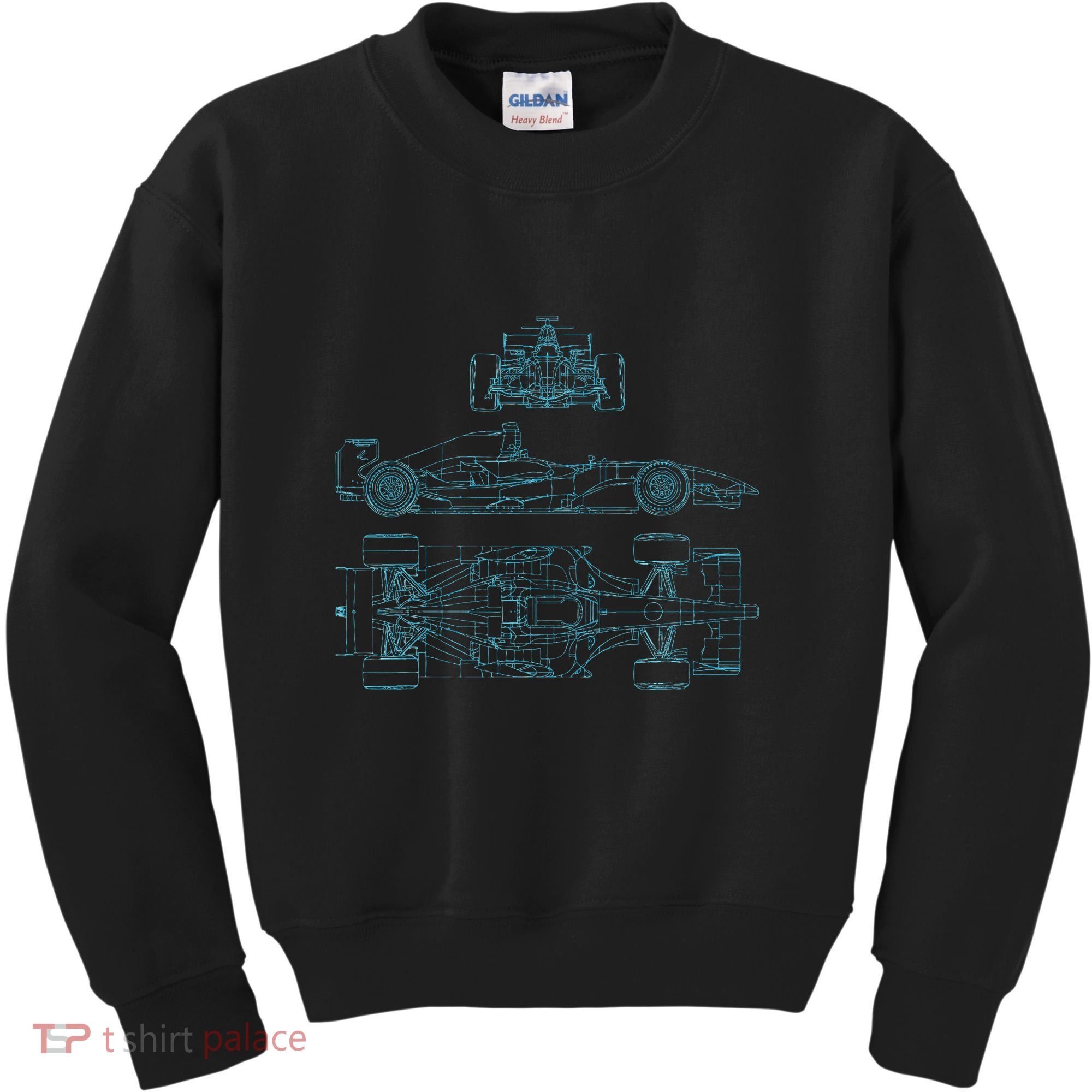 Formula Racecar Schematic Racing Formula Racecar Driver Kids Sweatshirt