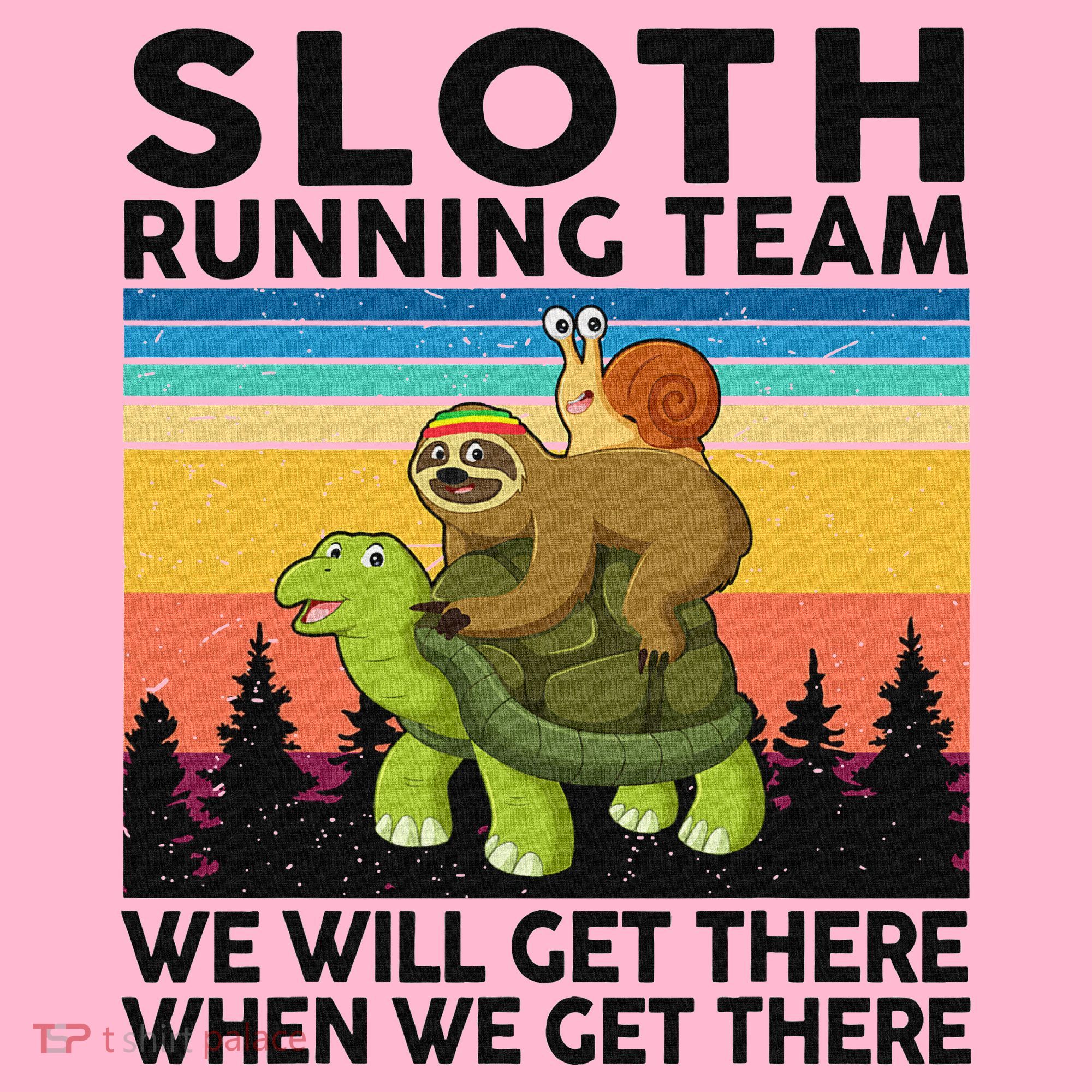 Funny Running Sloth Running Team Sloth Coaster