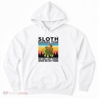 Funny Running Sloth Running Team Sloth Hoodie thumb 0