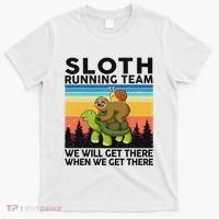 Funny Running Sloth Running Team Sloth T-Shirt thumb 0