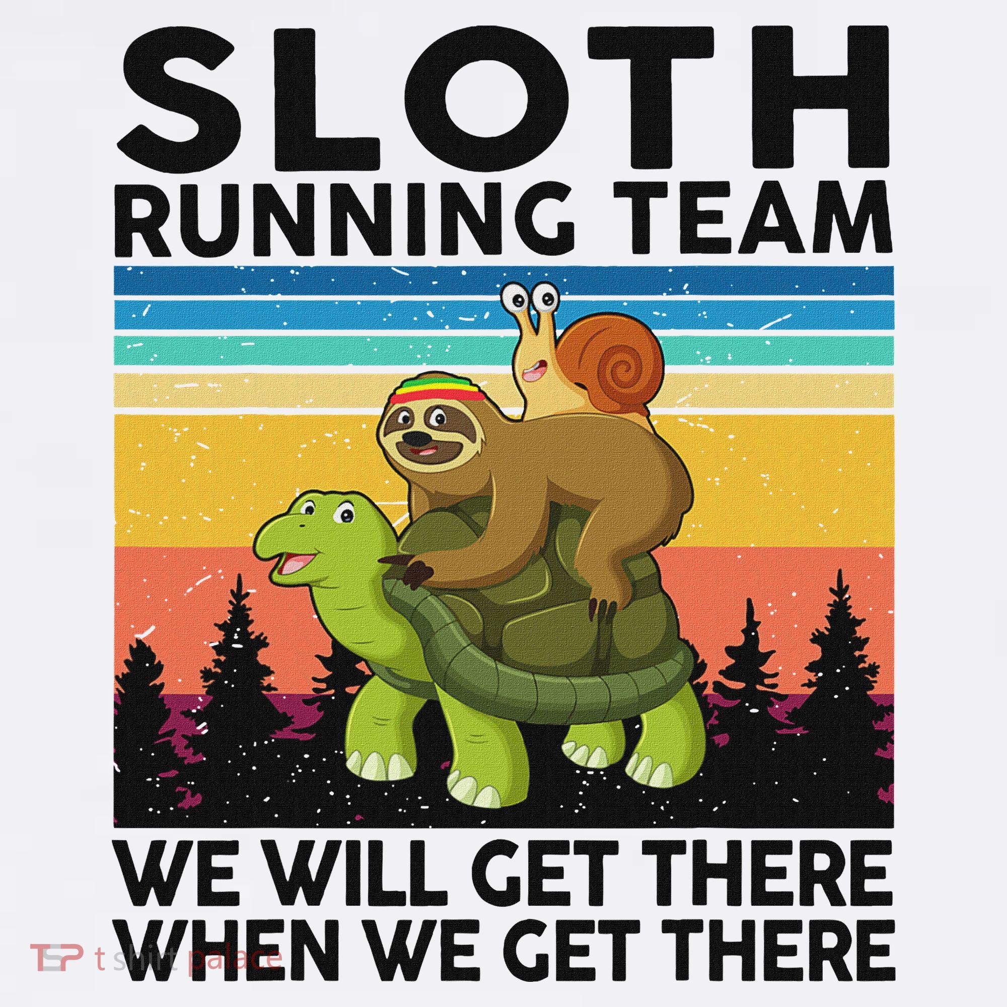Funny Running Sloth Running Team Sloth Ornament