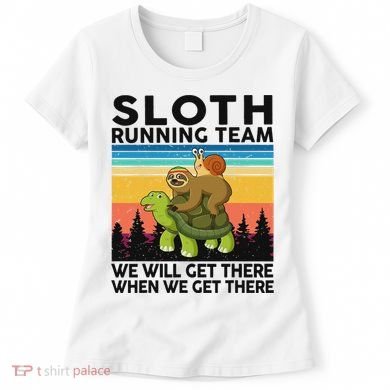 Funny Running Sloth Running Team Sloth Women's T-Shirt