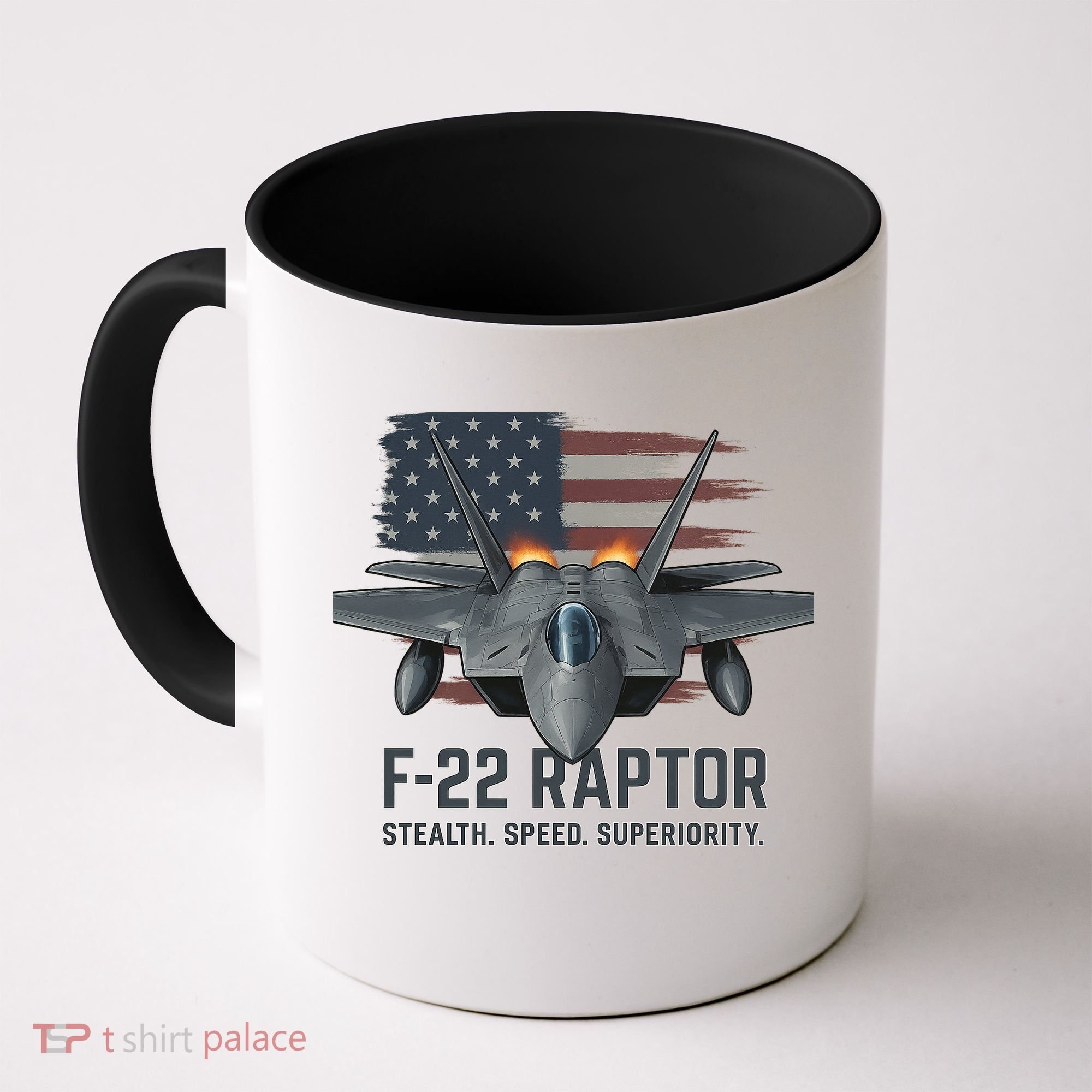 F-22 Raptor Stealth Speed Superiority Coffee Mug