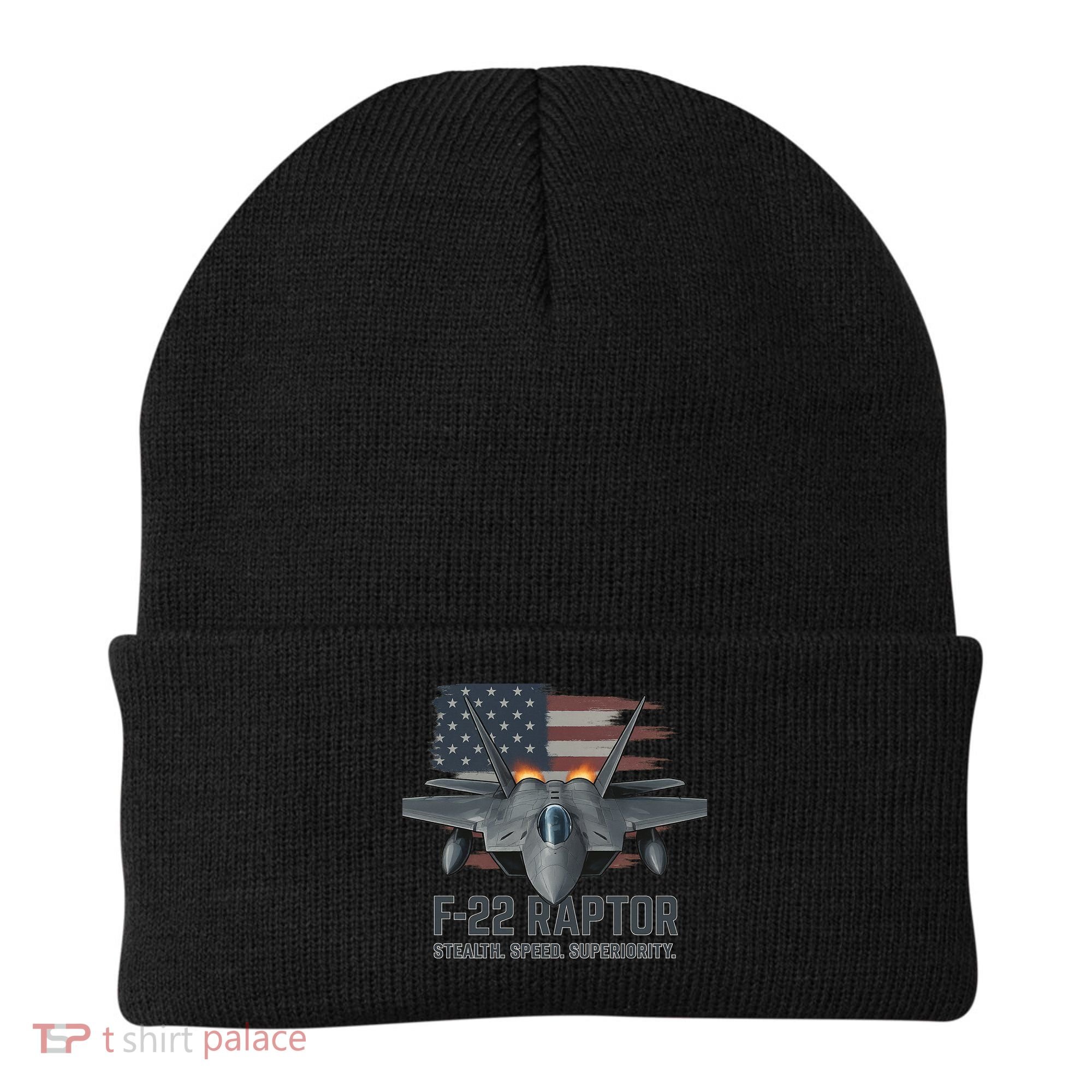 F-22 Raptor Stealth Speed Superiority Beanie