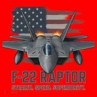 F-22 Raptor Stealth Speed Superiority Santa Hat thumb 1