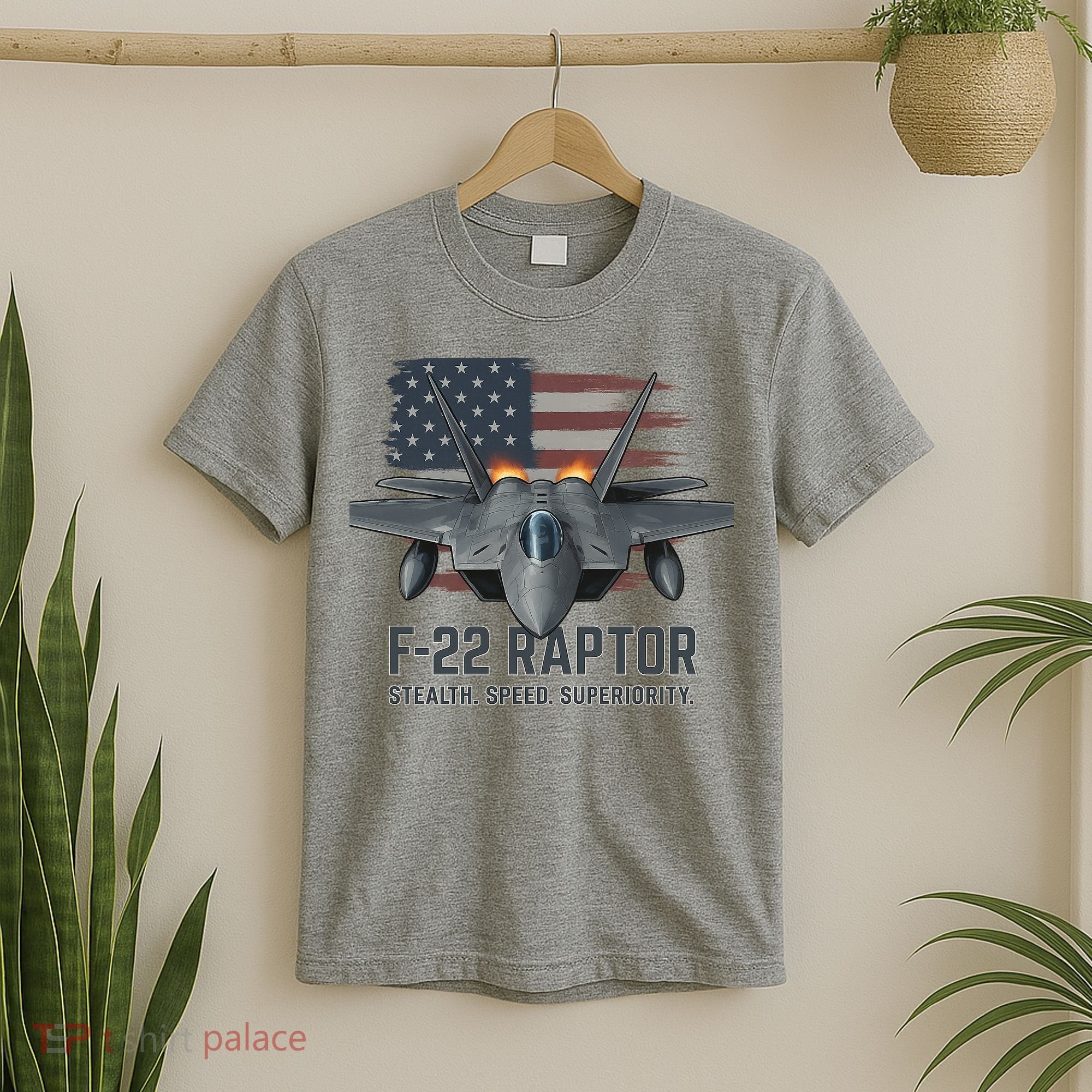F-22 Raptor Stealth Speed Superiority T-Shirt