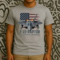 F-22 Raptor Stealth Speed Superiority T-Shirt thumb 3