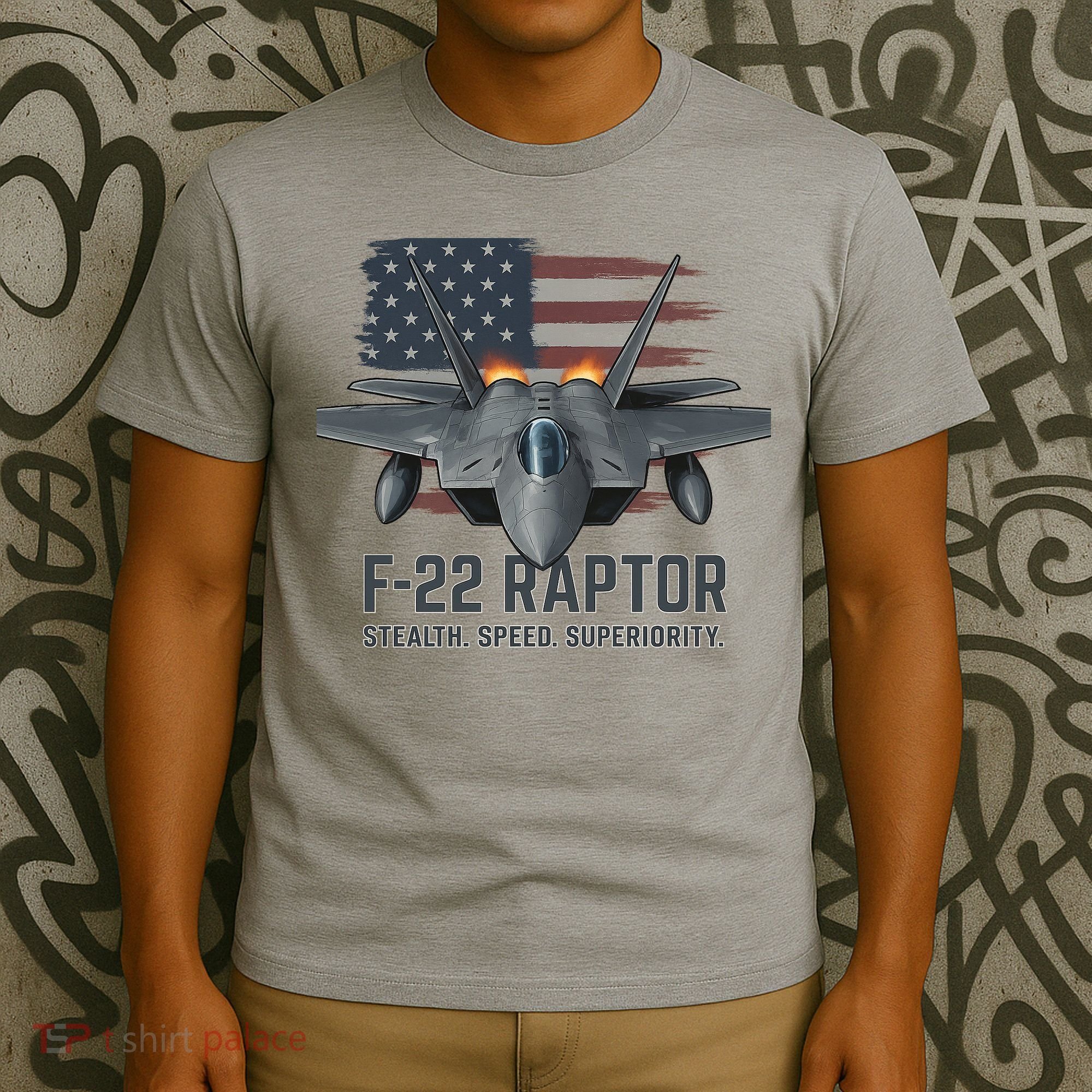 F-22 Raptor Stealth Speed Superiority T-Shirt
