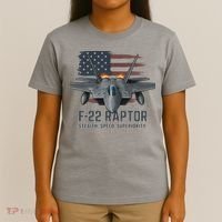 F-22 Raptor Stealth Speed Superiority T-Shirt thumb 4