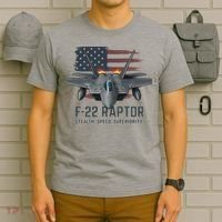 F-22 Raptor Stealth Speed Superiority T-Shirt thumb 6
