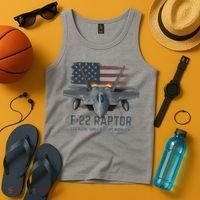 F-22 Raptor Stealth Speed Superiority Tank Top thumb 4