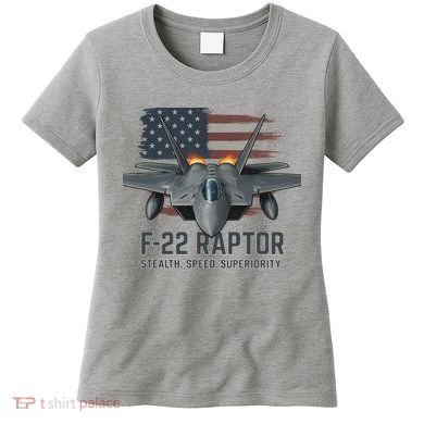 F-22 Raptor Stealth Speed Superiority Women's T-Shirt