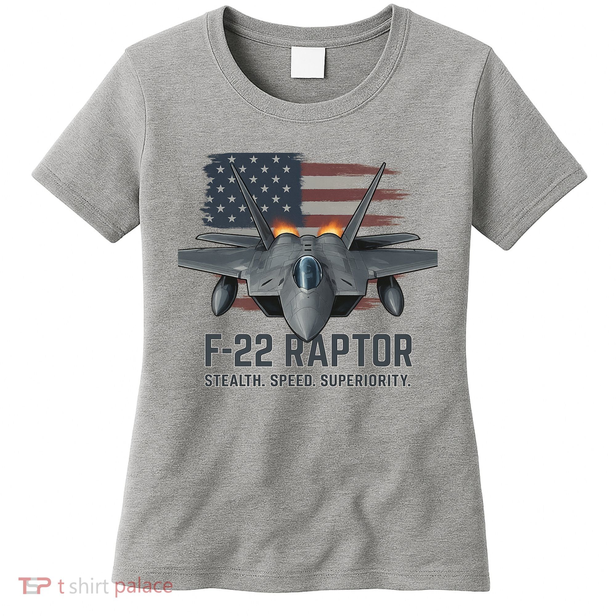 F-22 Raptor Stealth Speed Superiority Women's T-Shirt
