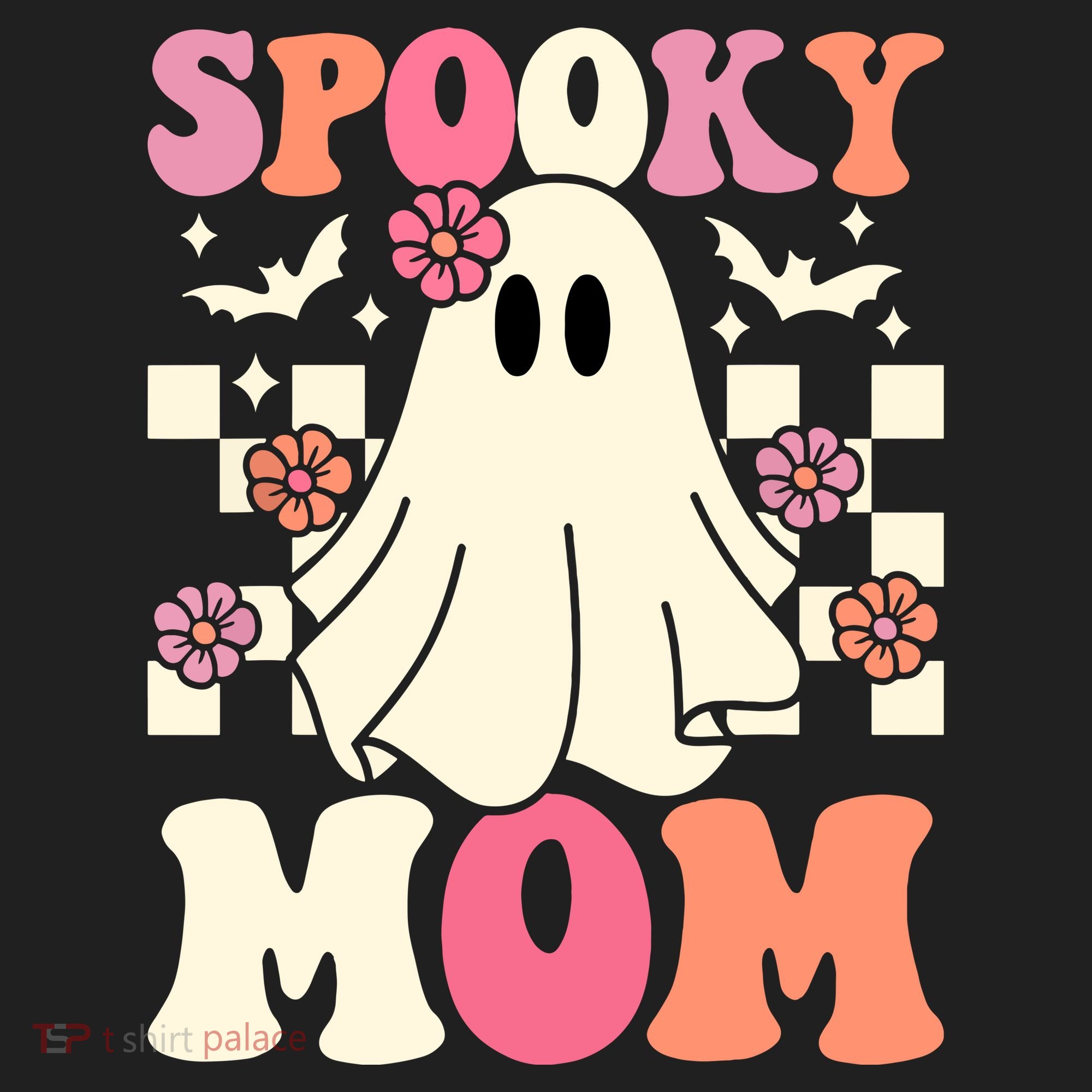 Family Retro Spooky Mom Groovy Halloween Ghost Costume Gift Tumbler