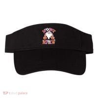 Family Retro Spooky Nephew Groovy Retro Halloween Ghost Costume Gift Visor thumb 0