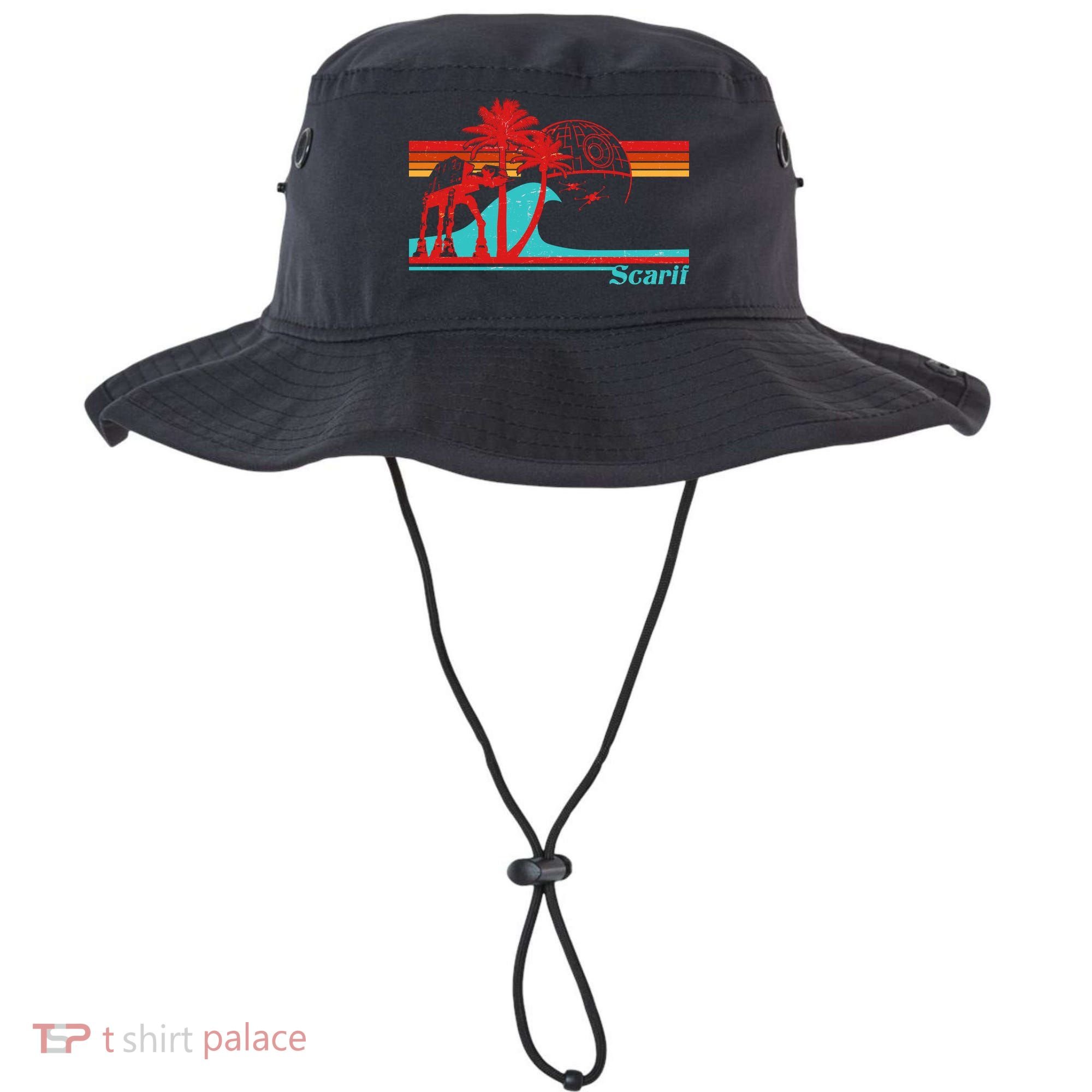 Funny Retro Scarif Summer Bucket Hat