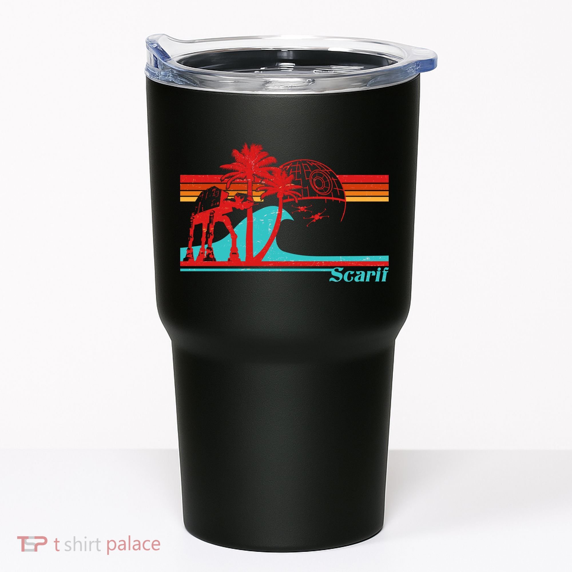 Funny Retro Scarif Summer Tumbler