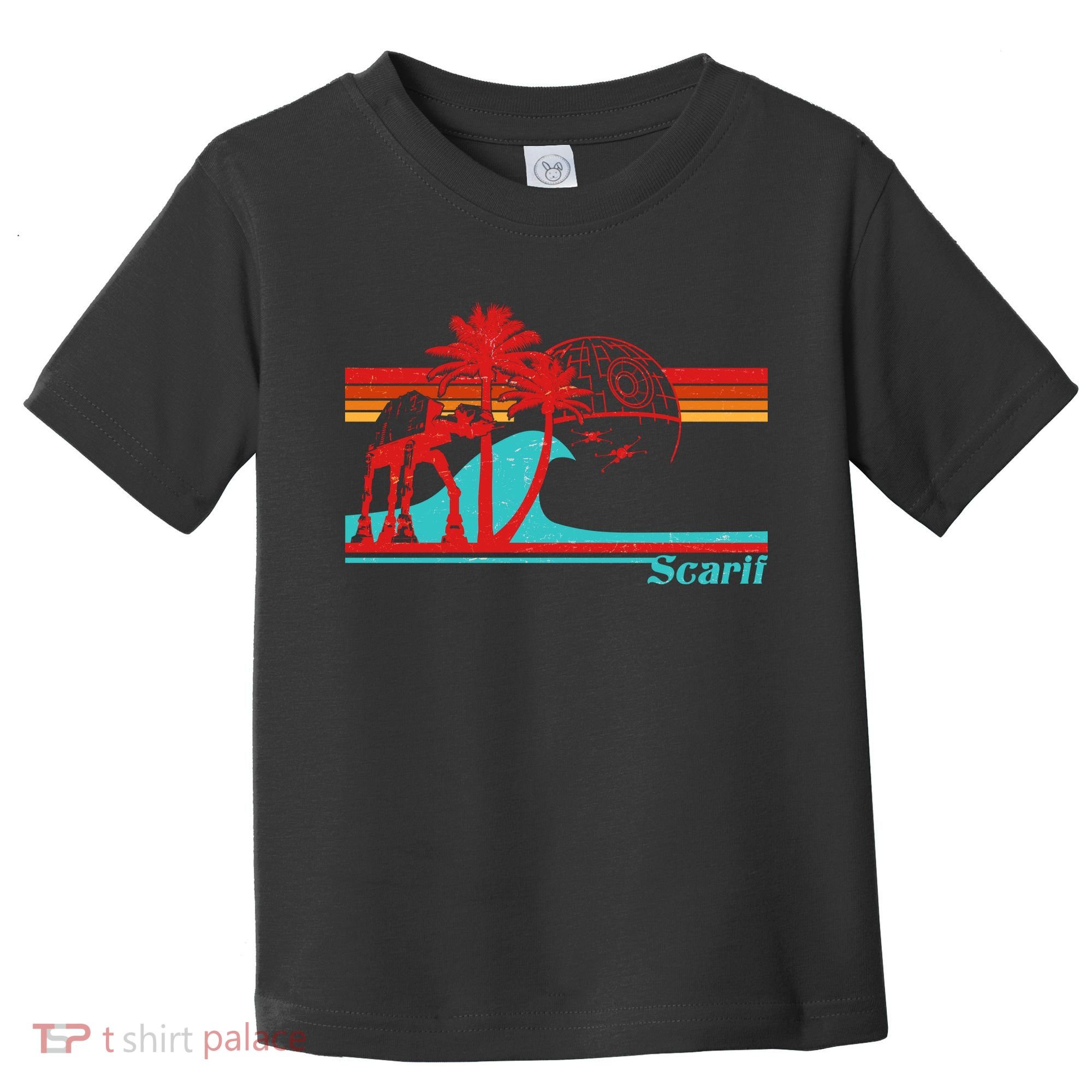 Funny Retro Scarif Summer Toddler T-Shirt