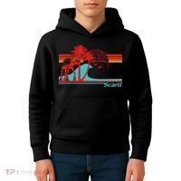 Funny Retro Scarif Summer Kids Hoodie thumb 4