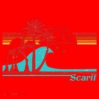 Funny Retro Scarif Summer Santa Hat thumb 1