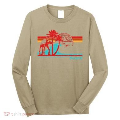 Funny Retro Scarif Summer Long Sleeve Shirt