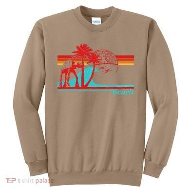 Funny Retro Scarif Summer Sweatshirt