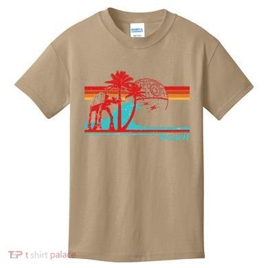 Funny Retro Scarif Summer Kids T-Shirt