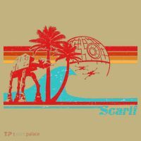 Funny Retro Scarif Summer Kids T-Shirt thumb 2
