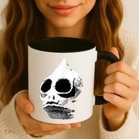 Funny Retro Sleestak Reptilian Skull Graphic Coffee Mug thumb 3