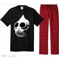 Funny Retro Sleestak Reptilian Skull Graphic Pajama Set thumb 0