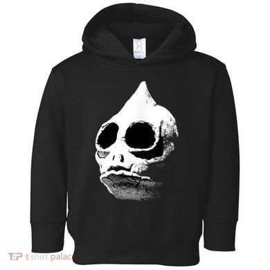 Funny Retro Sleestak Reptilian Skull Graphic Toddler Hoodie