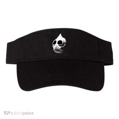 Funny Retro Sleestak Reptilian Skull Graphic Visor