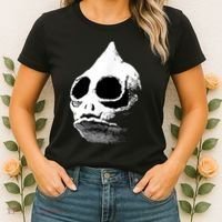 Funny Retro Sleestak Reptilian Skull Graphic Women's T-Shirt thumb 2