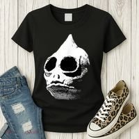 Funny Retro Sleestak Reptilian Skull Graphic Women's T-Shirt thumb 3