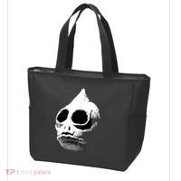 Funny Retro Sleestak Reptilian Skull Graphic Tote Bag thumb 3