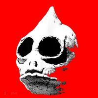 Funny Retro Sleestak Reptilian Skull Graphic Santa Hat thumb 1