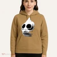 Funny Retro Sleestak Reptilian Skull Graphic Hoodie thumb 5