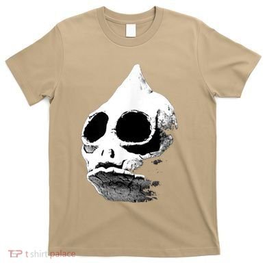 Funny Retro Sleestak Reptilian Skull Graphic T-Shirt