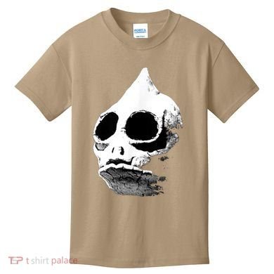 Funny Retro Sleestak Reptilian Skull Graphic Kids T-Shirt