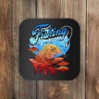 Fishing Red Snapper Coaster thumb 0