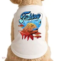 Fishing Red Snapper Doggie Tank thumb 0