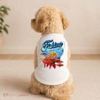 Fishing Red Snapper Doggie Tank thumb 2