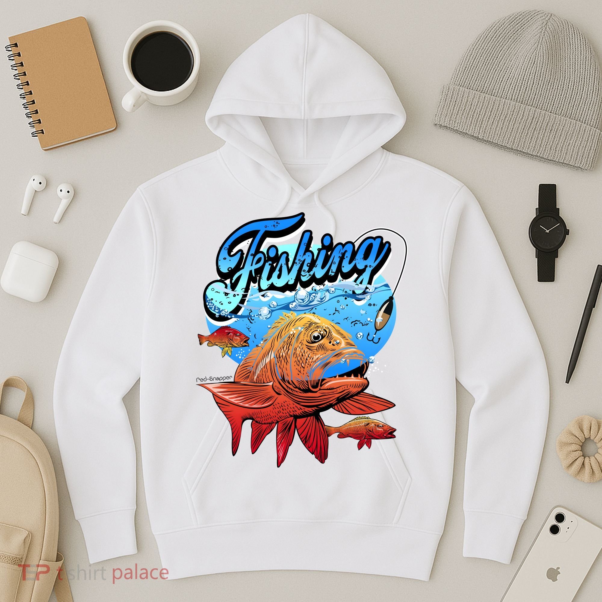 Fishing Red Snapper Hoodie