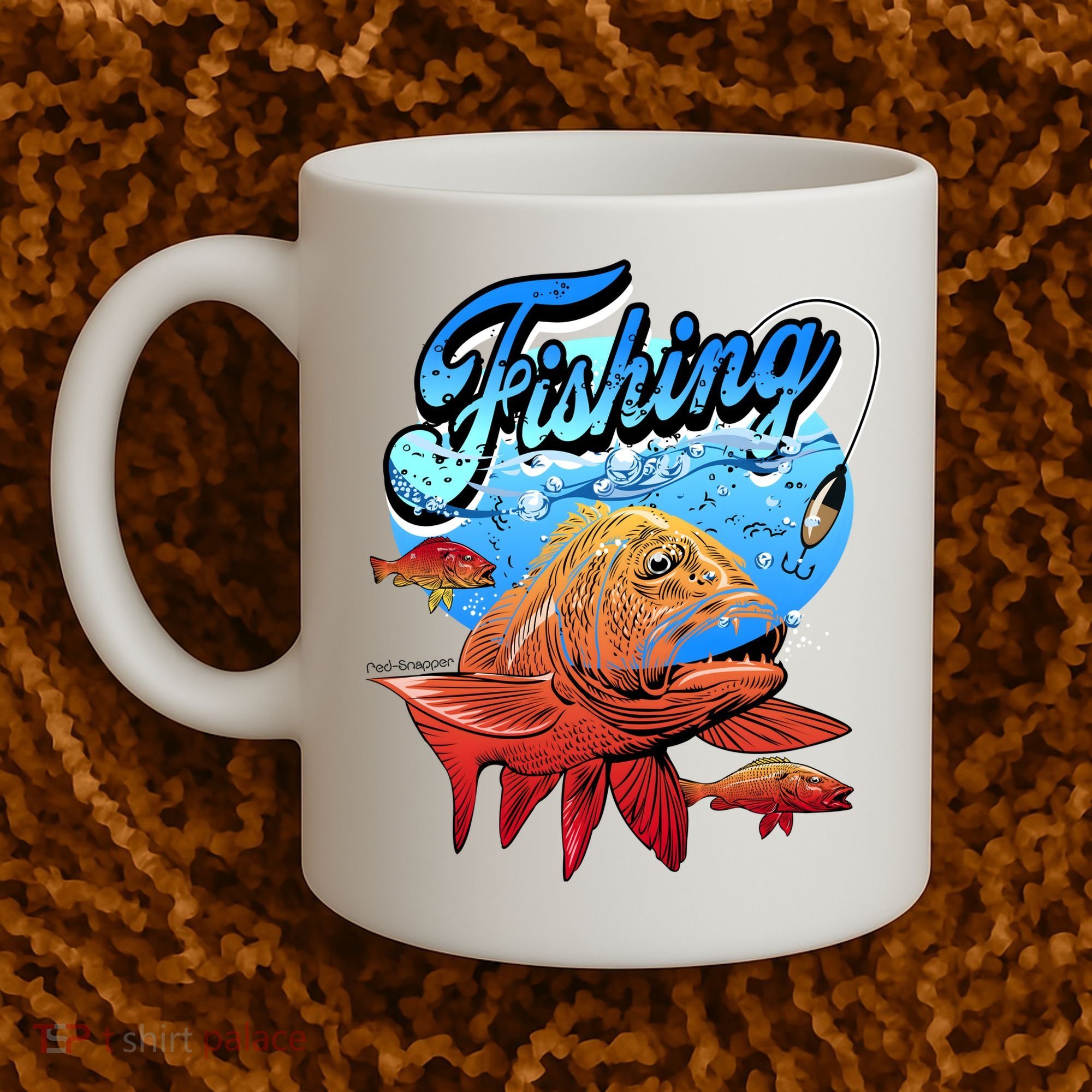 Fishing Red Snapper Coffee Mug