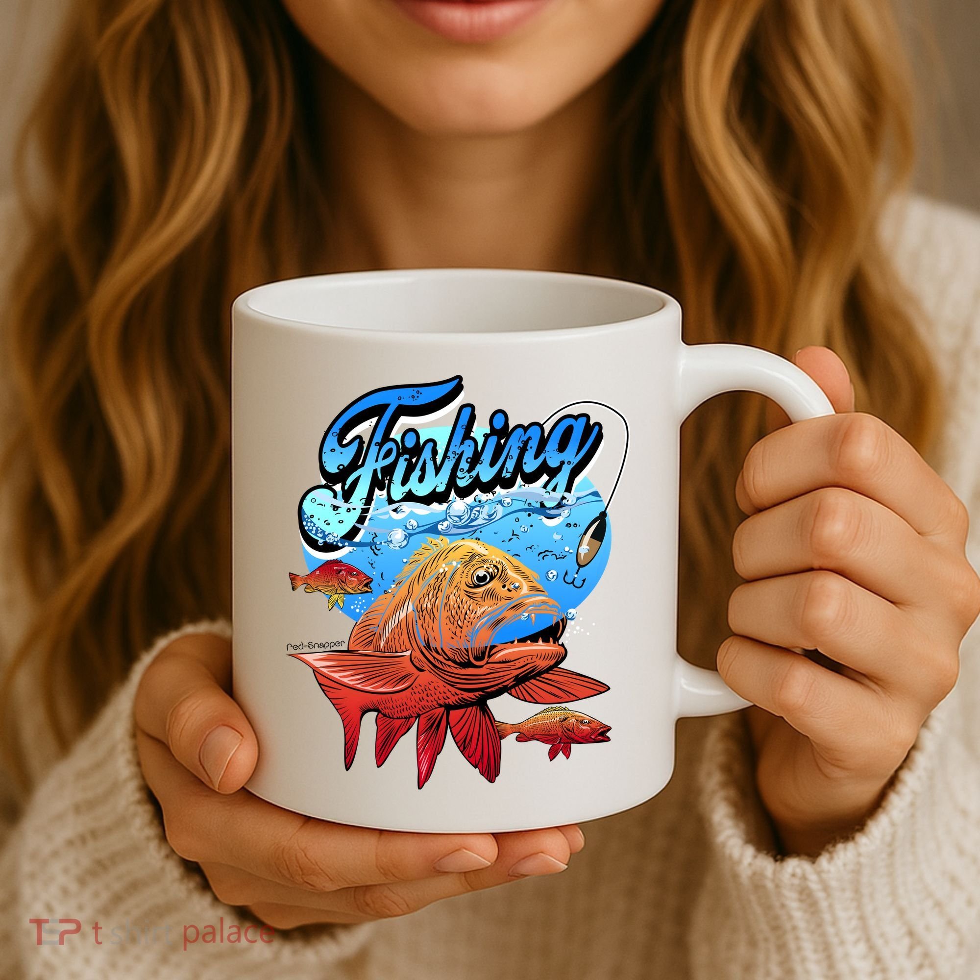 Fishing Red Snapper Coffee Mug