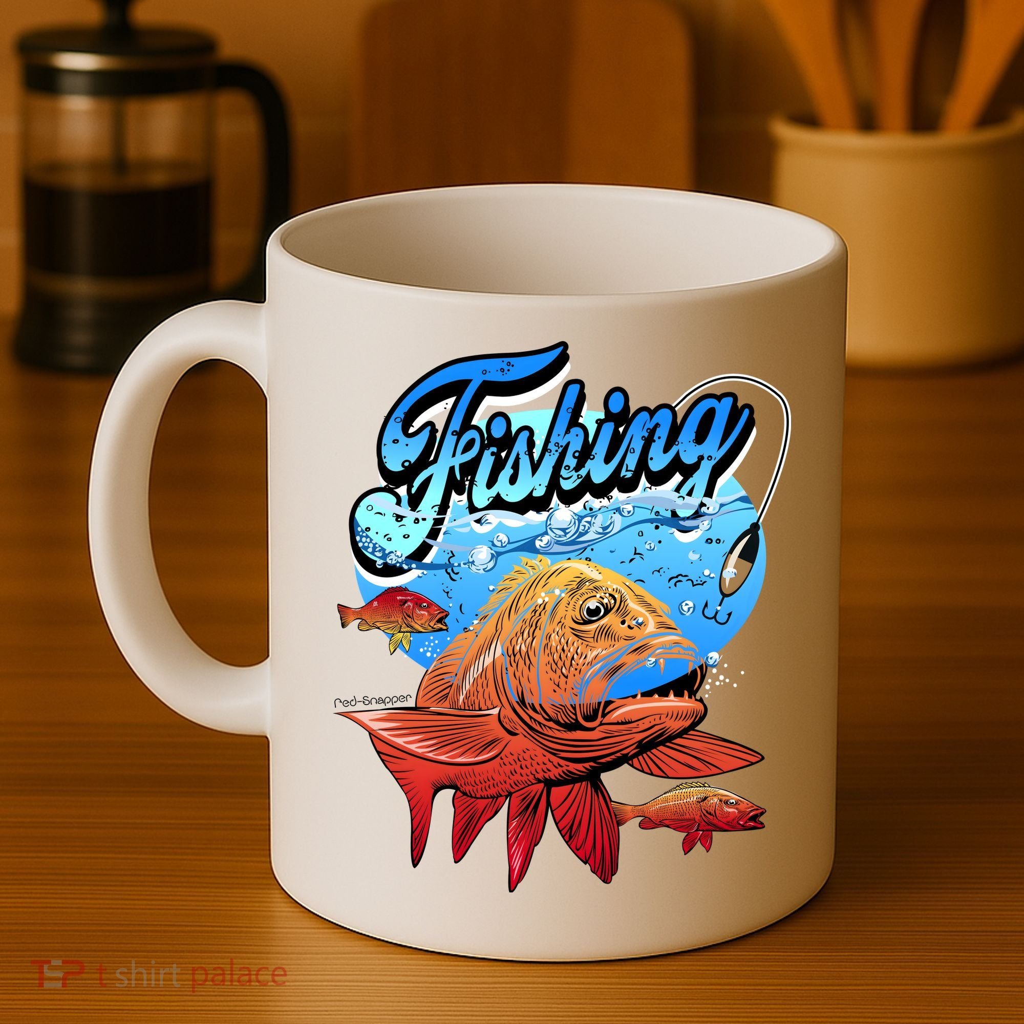 Fishing Red Snapper Coffee Mug