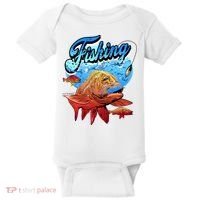 Fishing Red Snapper Baby Bodysuit thumb 0
